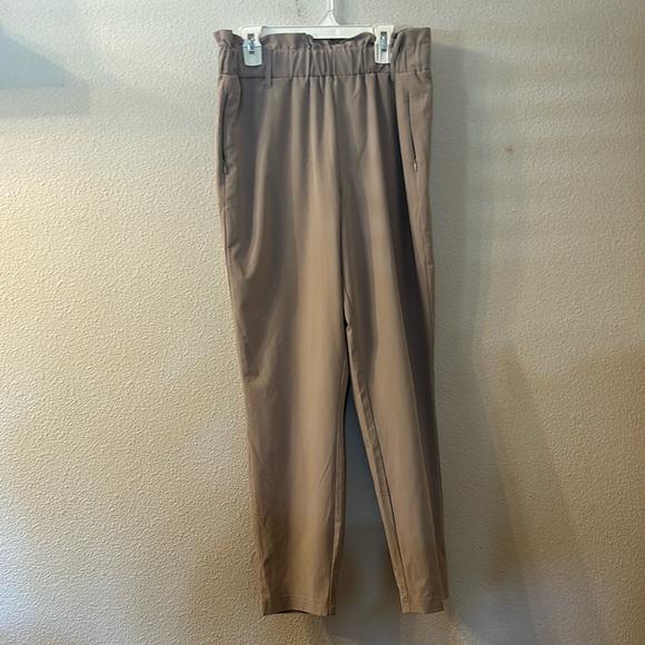 Ezy Wear by Ch1 gray paper bag pants size small - Picture 1 of 6